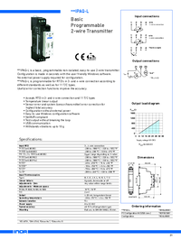 Thumbnail of document Data Sheet - MinIPAQ-L Basic Programmable 2-Wire Transmitter